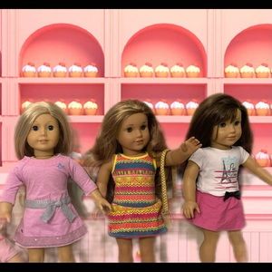 American girl doll lot